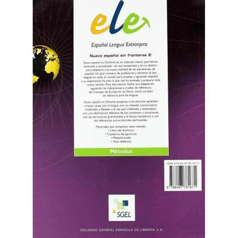 Nuevo Espanol Sin Fronteras 2 Exercises Book
