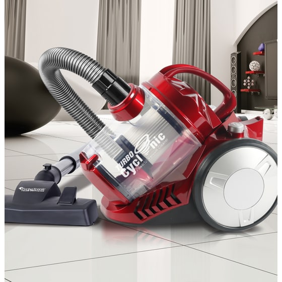 TURBOTRONIC TT-CV07 900 W με Κάδο 2.5 L Κόκκινη Ηλεκτρική Σκούπα image 2