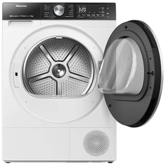 HISENSE DH5S102BW 10 kg με Αντλία Θερμότητας Λευκό Στεγνωτήριο Ρούχων image 5