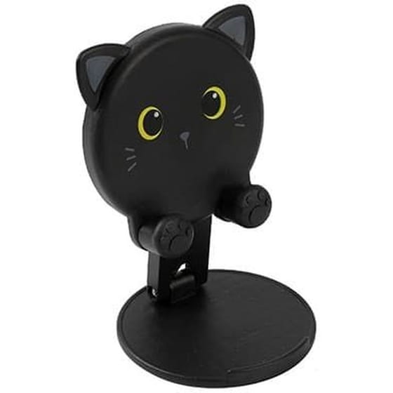 Βάση Γραφείου για Κινητό i-Total Black Cat image 0