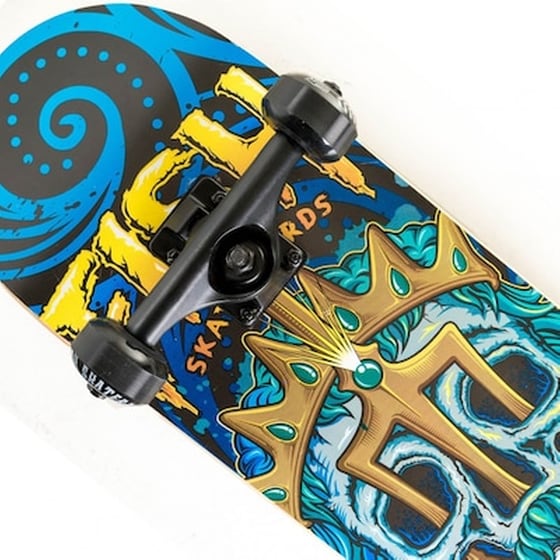 Skateboard 31'' Poseidon Fish image 4