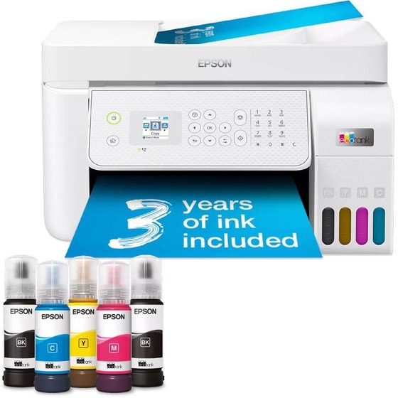 EPSON EcoTank L5316 Εχρωμο Πολυμηχάνημα Α4 με WiFi image 0