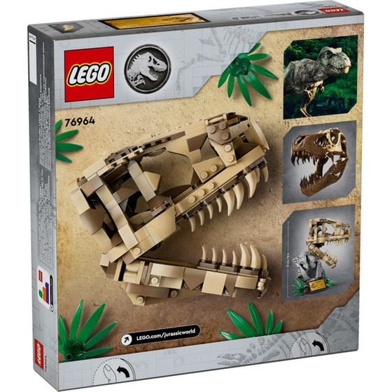 LEGO® Jurassic World Dinosaur Fossils: T. rex Skull (76964) image 10