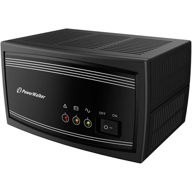 POWERWALKER UPS POWERWALKER 650 SW FR INVERTER 650VA 260V-280V Μαύρο