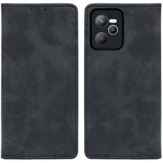 Θήκη Realme C35 - Sonique Vintage Magnet Wallet  - Μαύρο image 0