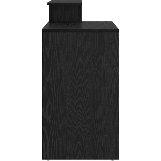 Γραφείο VidaXL από Επεξεργασμένο Ξύλο 120,5x44x88,5 cm - Μαύρη Οξιά image 4