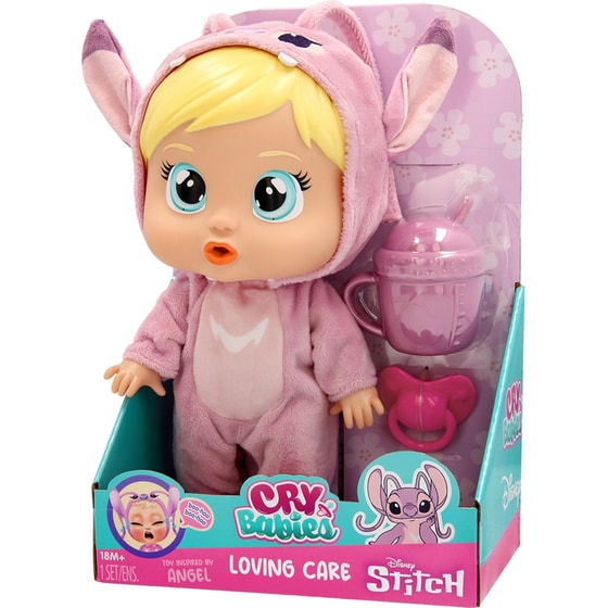 Cry Babies Κλαψουλίνια Αγαπουλίνια Loving Care Διαδραστική Κούκλα Disney Κλαίει με Αληθινά Δάκρυα 1 Τμχ - Τυχαία Επιλογή Σχεδίου image 14