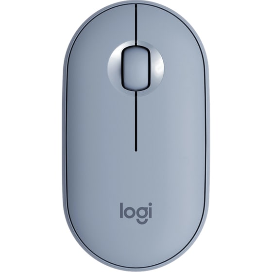 Logitech Pebble M350 Ασύρματο Bluetooth Ποντίκι Blue Grey image 0