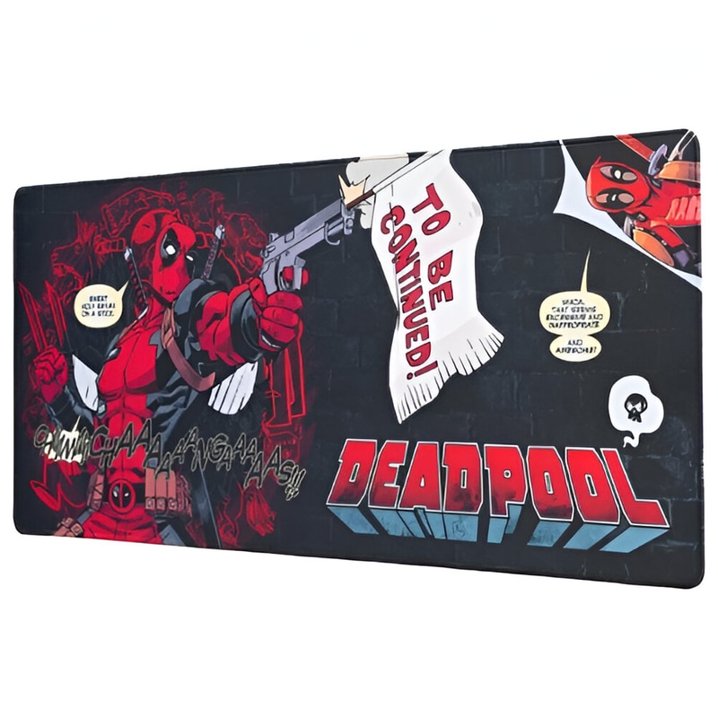 Erik Marvel Deadpool Mouse Pad XL 800mm Μαύρο/Κόκκινο