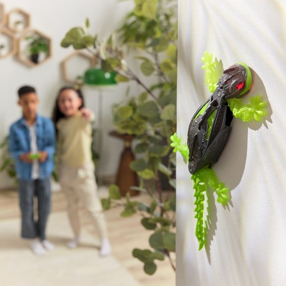 Spin Master Τηλεκατευθυνόμενη Διαδραστική Σαύρα Hexbots: Wall Crawler Gecko image 6