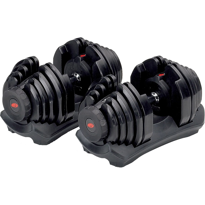 BOWFLEX Σετ Αλτήρων Bowflex 41kg SelectTech 1090i Ρυθμιζόμενοι με Δίσκους 4 - 41 kg Βάση