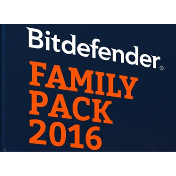 Bitdefender Family Pack 2016 - 1 έτος (Απεριόριστες Συσκευές) image 1