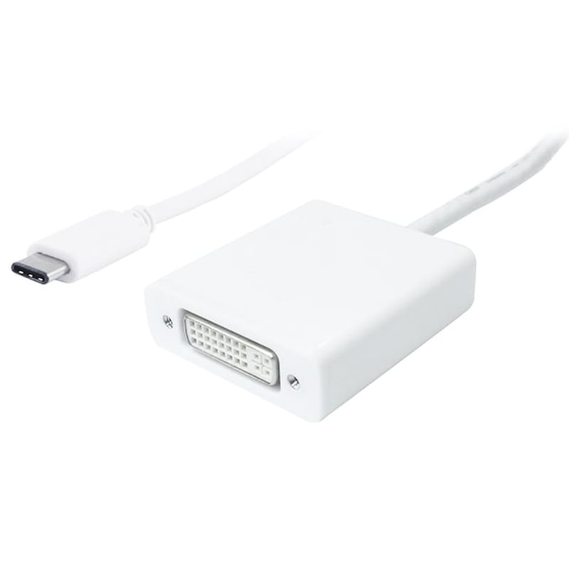 Powertech Converter Usb Type-c Σε Dvi Pth-036, 4k, Λευκό