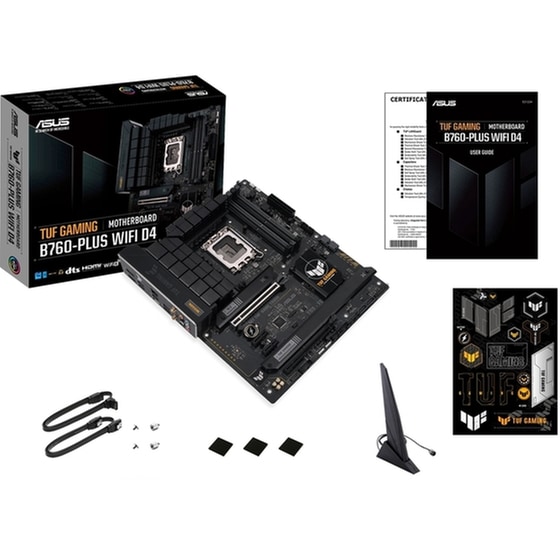 Asus TUF GAMING B760-PLUS WIFI D4 Motherboard ATX με Intel 1700 Socket 90MB1DF0-M0EAY0 image 4