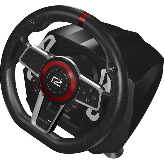 Τιμονιέρα Ready2gaming Multi System Racing Wheel Pro με Μοχλό Ταχυτήτων και Πετάλια - Μαύρη image 3