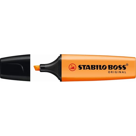 Μαρκαδόρος Υπογράμμισης Stabilo Boss Πορτοκαλί 2.0 mm image 0