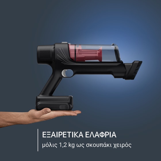 ROWENTA RH6A83WO XPERT FLEX 18 V Μαύρη/Κόκκινη Σκούπα Stick image 4