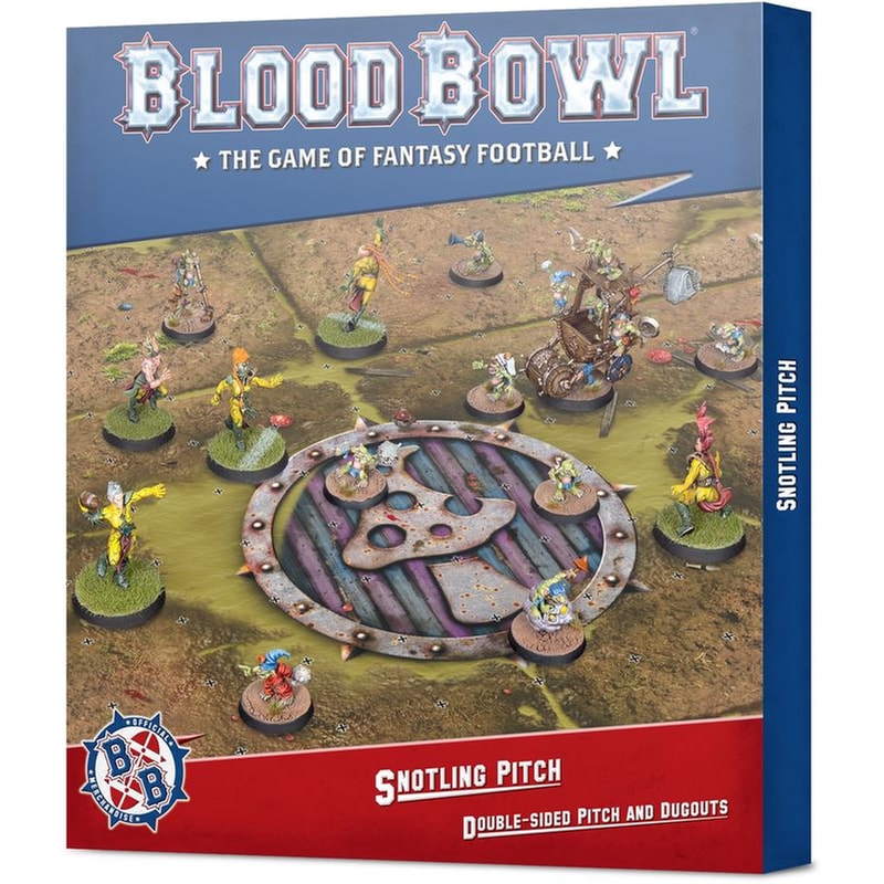 GAMES WORKSHOP Blood Bowl Snotling Pitch And Dugouts Warhammer: Blood Bowl GAMES WORKSHOP