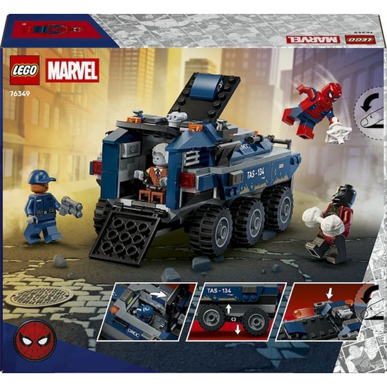 LEGO® ǀ Marvel Καταδίωξη Μεταφορικού Φυλακισμένων του Σπάιντερ-Μαν (76349) image 8