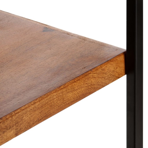 Βιβλιοθήκη VidaXL από Μέταλλο 122x36x181 cm - Καφέ image 4