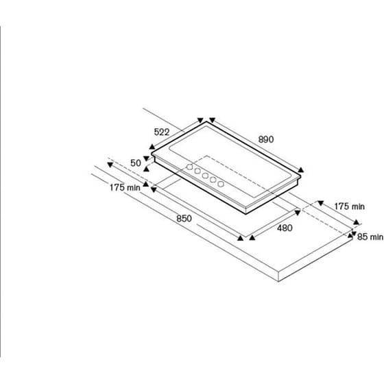 BERTAZZONI P905LHERAX(GPL) 90 cm Μπεζ Εστία Υγραερίου Αυτόνομη image 2
