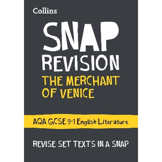 The Merchant of Venice: AQA GCSE 9-1 English Literature Text Guide image 0
