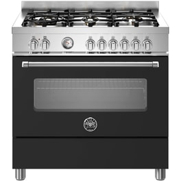 BERTAZZONI MAS96L1ENET 86 Lt Μαύρο Μεικτή Κουζίνα Αερίου