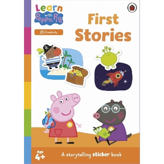 Learn with Peppa: First Stories sticker activity book image 0