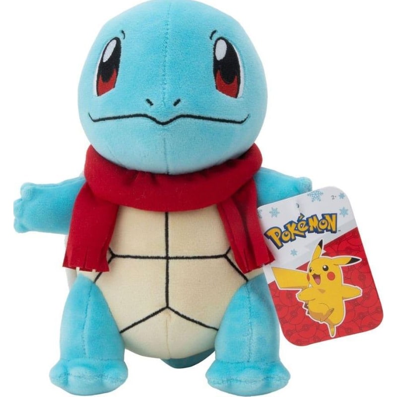 Λούτρινο Jazwares Pokemon Winter Squirtle 20 cm