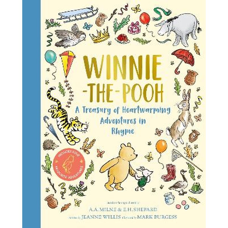 Winnie-the-Pooh: A Treasury of Heart-warming Adventures in Rhyme