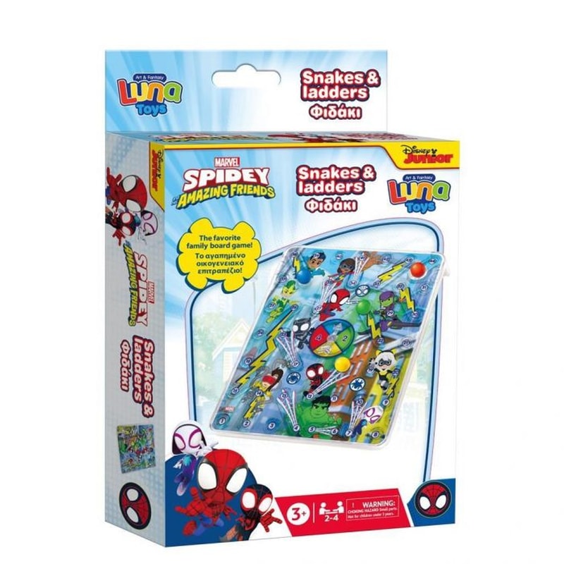 Spidey And His Amazing Friends Φιδάκι Επιτραπέζιο (Luna Toys)