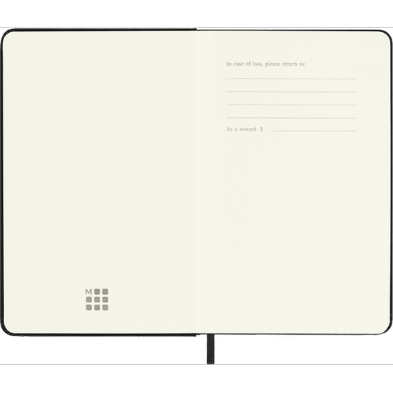 Ακαδημαϊκό Ημερολόγιο Εβδομαδιαίο Moleskine 2024-25 18Μ Pocket Black Hard image 2