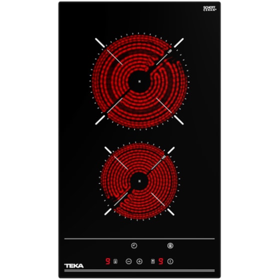 TEKA TBC 32010 BK TTC 30 cm Μαύρo Εστία Κεραμική Domino Αυτόνομη image 0