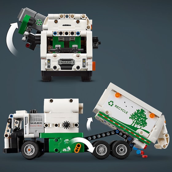 LEGO® Technic Mack® LR Electric Garbage Truck (42167) image 3