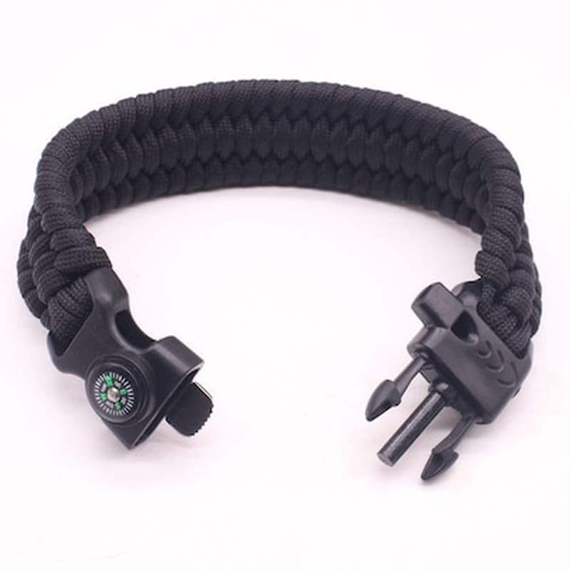 OEM Survival Bracelet Με Πυξίδα Σφυρίχτρα A2s