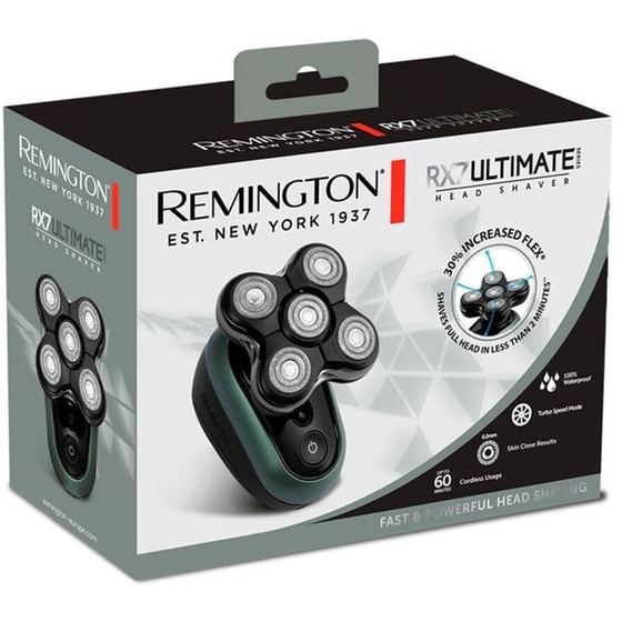 Ξυριστική Μηχανή REMINGTON RX7 Ultimate Series XR1600 Bald Shaver Μαύρο image 1