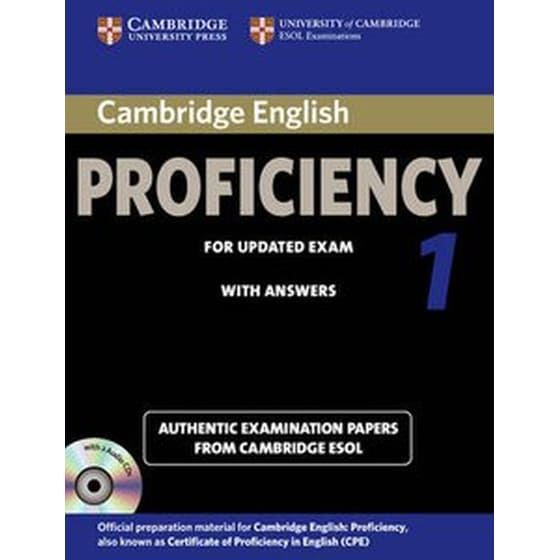 Proficiency 1 for Updated Exam Self-study Pack (Student's Book with Answers and Audio CDs (2)) image 0