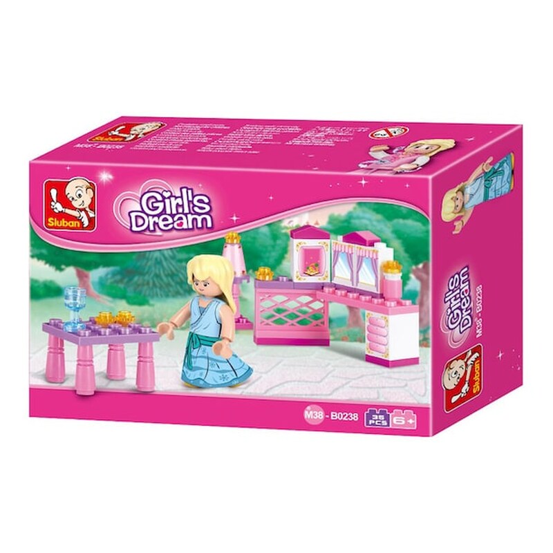 Sluban Τουβλάκια Girls Dream, Princess M38-b0238, 35τμχ