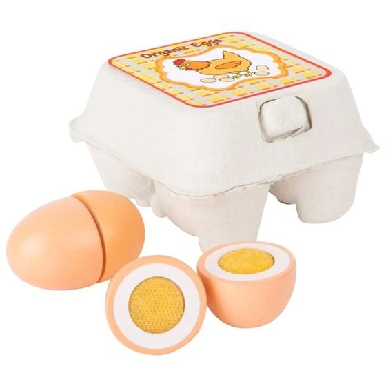 Ξύλινα Διαιρούμενα Αυγά image 0