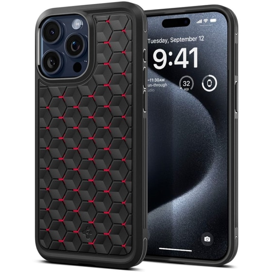 Θήκη Apple iPhone 15 Pro Max - Spigen Cryo Armor - Cryo Red image 1