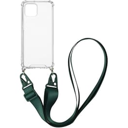 Θήκη Apple iPhone 11 - Sonique με Strap Armor Clear - Πράσινο