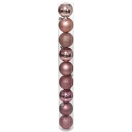 Σετ Χριστουγεννιάτικα Στολίδια Spitishop A-s Pink 144820sd Πλαστικό 9 Τμχ - Μπάλα