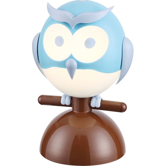 Παιδικό Επιτραπέζιο Φωτιστικό Aca Kokka Zn160201tbl Κουκουβάγια - Μπλε image 0