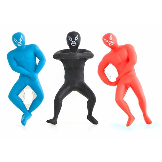 Ανοιχτήρι Luchador Kikkerland - 1 Τεμάχιο - 3 Σχέδια image 0