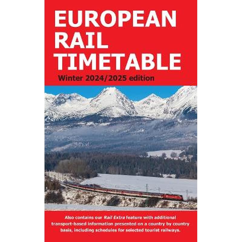 European Rail Timetable Winter 2024/2025