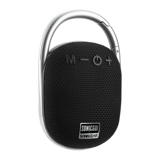 Sonic Gear Sonicgo 1 Φορητό Ηχείο 10 W - Μαύρο image 0