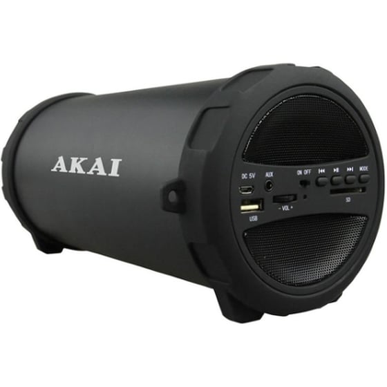 Akai ABTS-11B Φορητό ηχείο Bluetooth με ραδιόφωνο USB/Aux-In και κάρτα SD 10 W - Μαύρο image 0