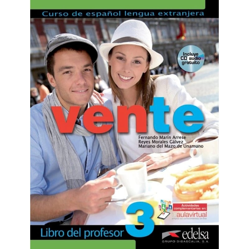 Vente 3: Libro Del Profesor (+ Audio Cd)
