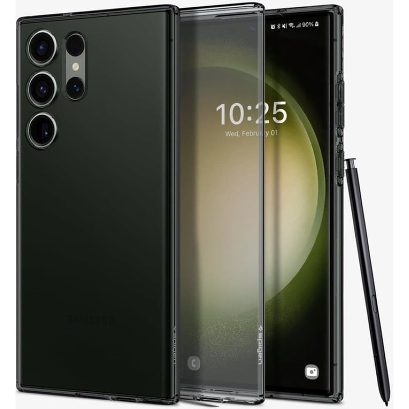 Θήκη Samsung Galaxy S23 Ultra - Spigen Liquid Crystal - Space Crystal