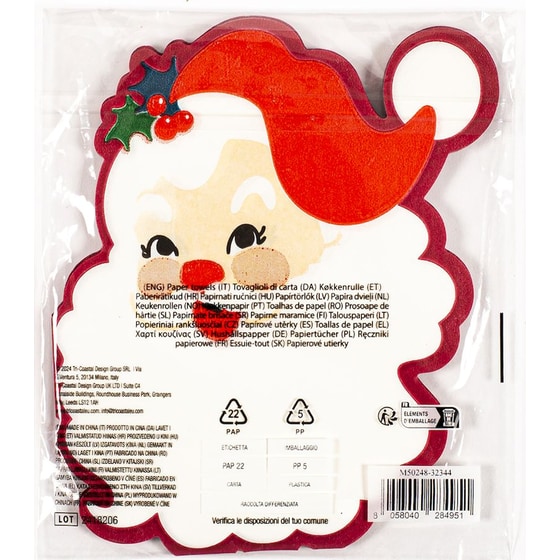 Tri-Coastal Design Χαρτοπετσέτες Santa Xmas image 1